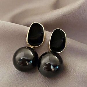 Midnight Luxe Orb Earrings